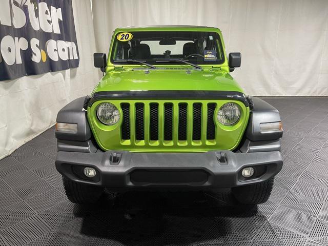 used 2020 Jeep Wrangler car, priced at $23,155