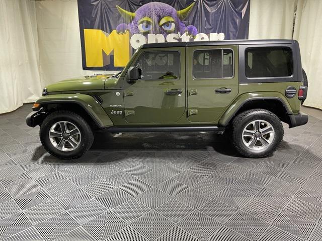 used 2021 Jeep Wrangler Unlimited car, priced at $28,439