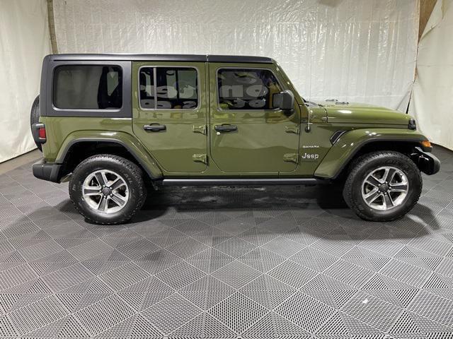 used 2021 Jeep Wrangler Unlimited car, priced at $28,439