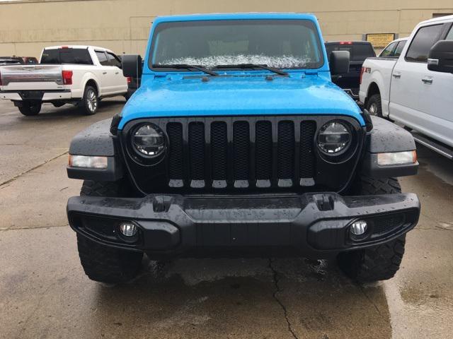 used 2021 Jeep Wrangler car, priced at $29,787