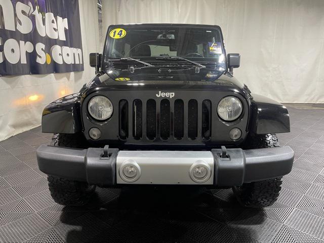 used 2014 Jeep Wrangler Unlimited car, priced at $16,429