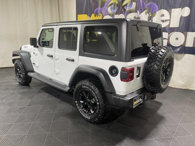 used 2021 Jeep Wrangler car, priced at $30,198