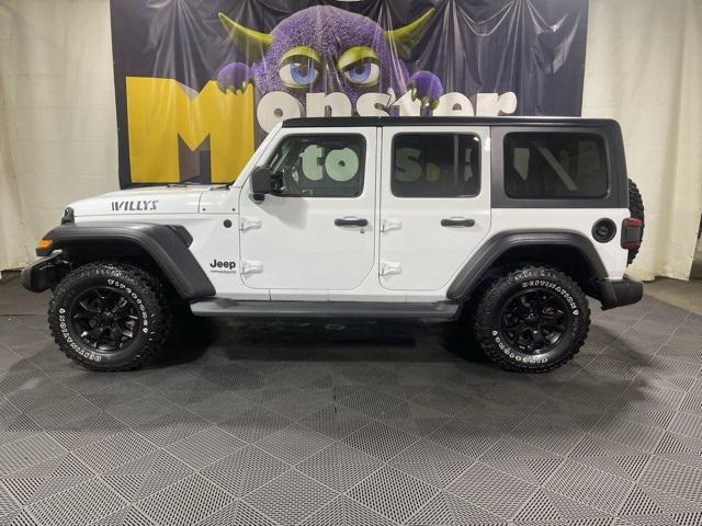 used 2021 Jeep Wrangler car, priced at $30,198