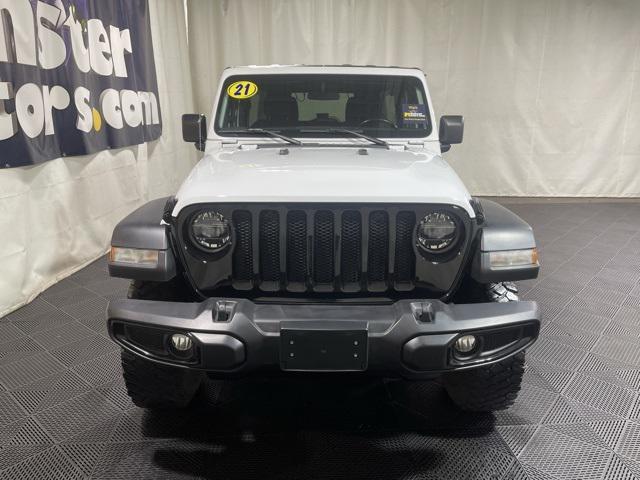 used 2021 Jeep Wrangler car, priced at $30,198