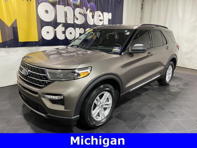 used 2021 Ford Explorer car, priced at $25,818