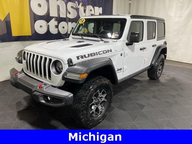 used 2018 Jeep Wrangler Unlimited car, priced at $31,884