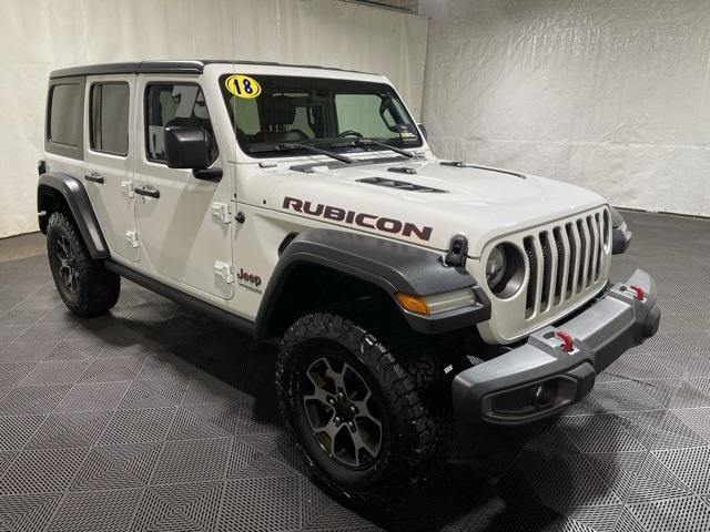 used 2018 Jeep Wrangler Unlimited car, priced at $31,884