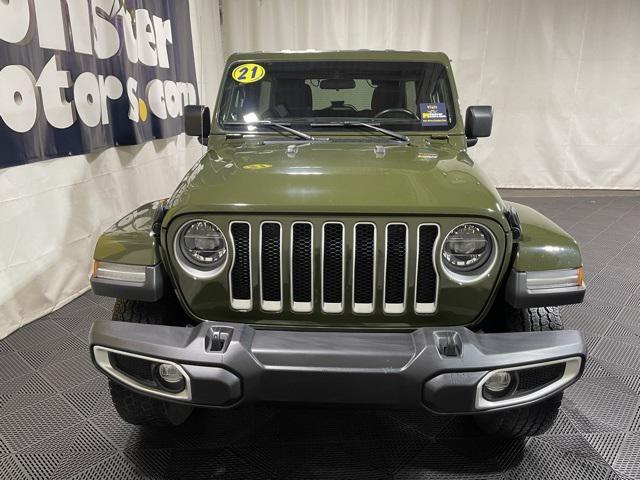 used 2021 Jeep Wrangler Unlimited car, priced at $32,801