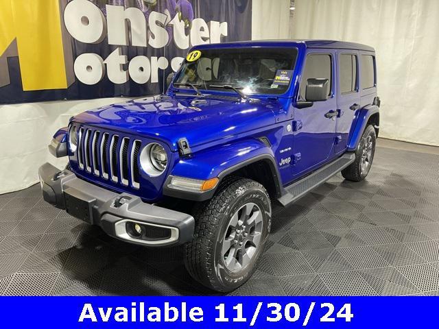 used 2019 Jeep Wrangler Unlimited car, priced at $29,931