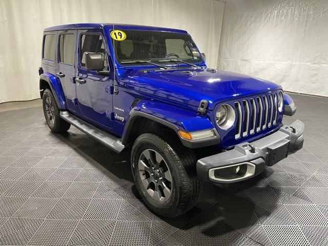 used 2019 Jeep Wrangler Unlimited car, priced at $29,931