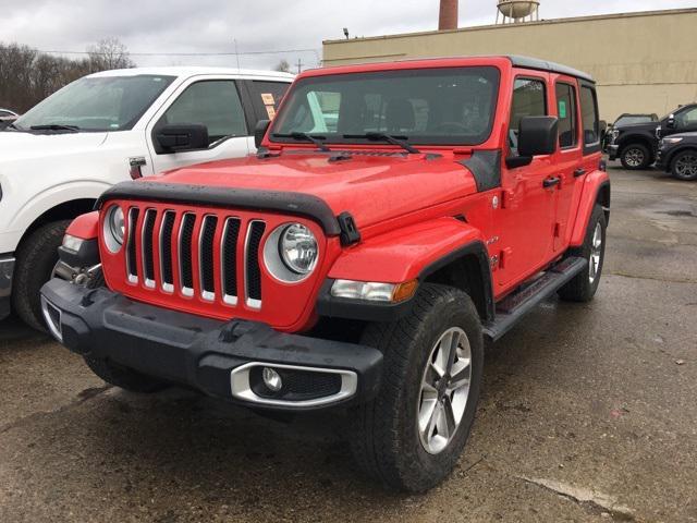 used 2021 Jeep Wrangler Unlimited car, priced at $29,884