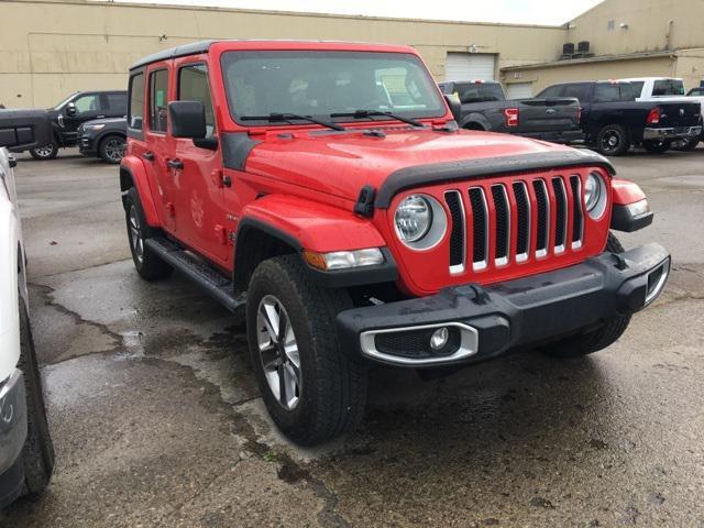 used 2021 Jeep Wrangler Unlimited car, priced at $29,884