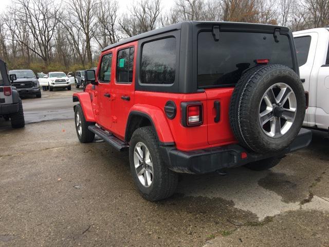 used 2021 Jeep Wrangler Unlimited car, priced at $29,884