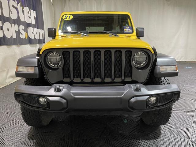used 2021 Jeep Wrangler car, priced at $34,010
