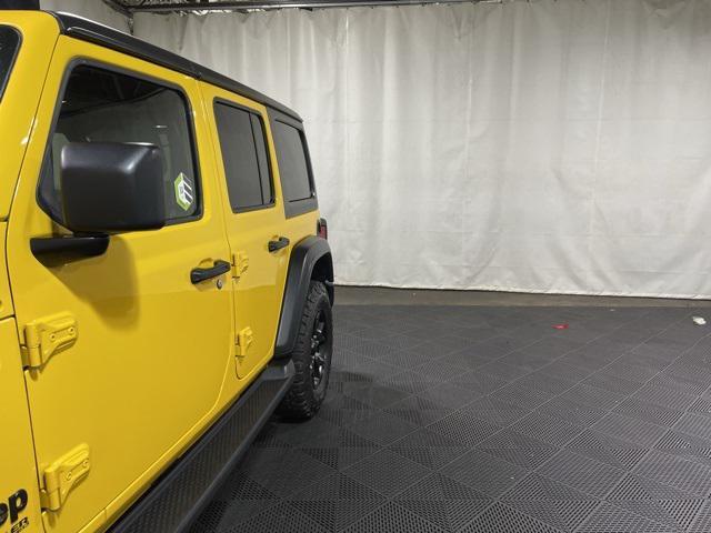 used 2021 Jeep Wrangler car, priced at $34,010
