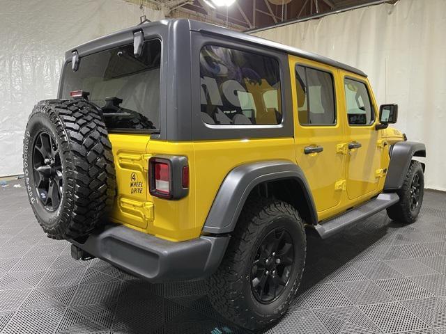 used 2021 Jeep Wrangler car, priced at $34,010