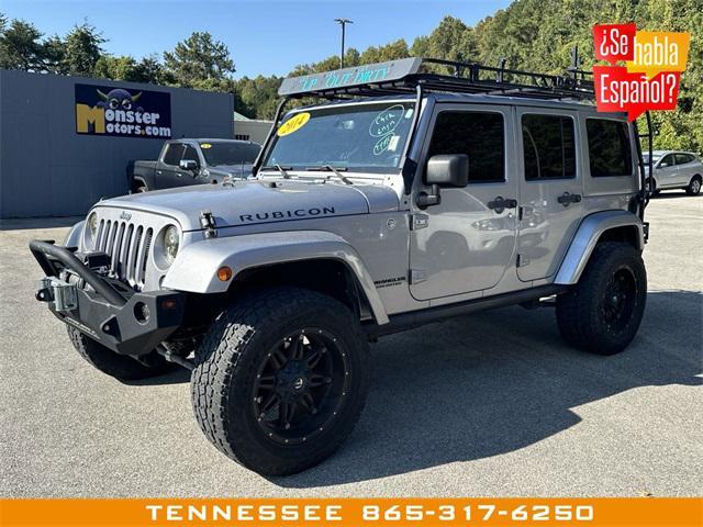 used 2014 Jeep Wrangler Unlimited car, priced at $21,612