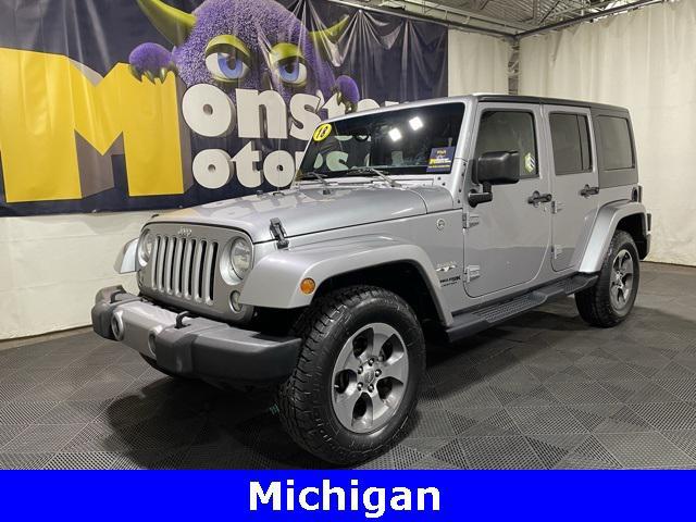 used 2018 Jeep Wrangler JK Unlimited car, priced at $22,982