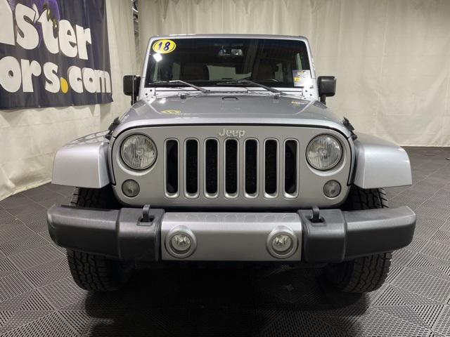 used 2018 Jeep Wrangler JK Unlimited car, priced at $22,982