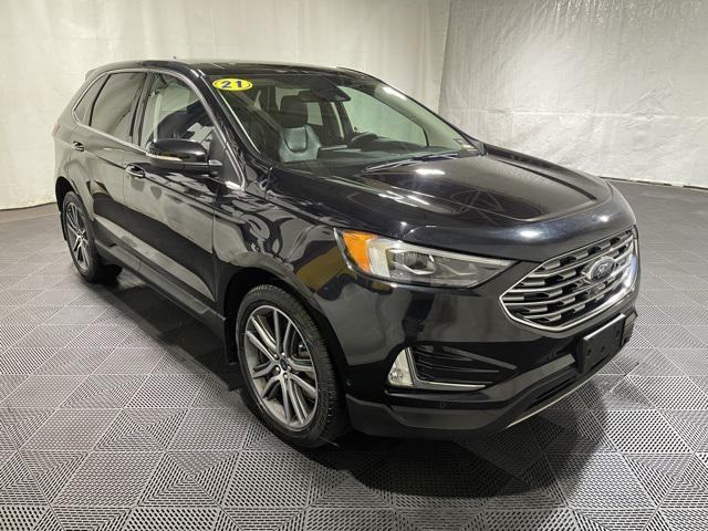 used 2021 Ford Edge car, priced at $27,438