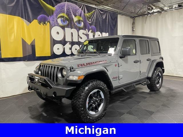 used 2021 Jeep Wrangler Unlimited car, priced at $35,977