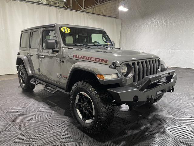 used 2021 Jeep Wrangler Unlimited car, priced at $35,977