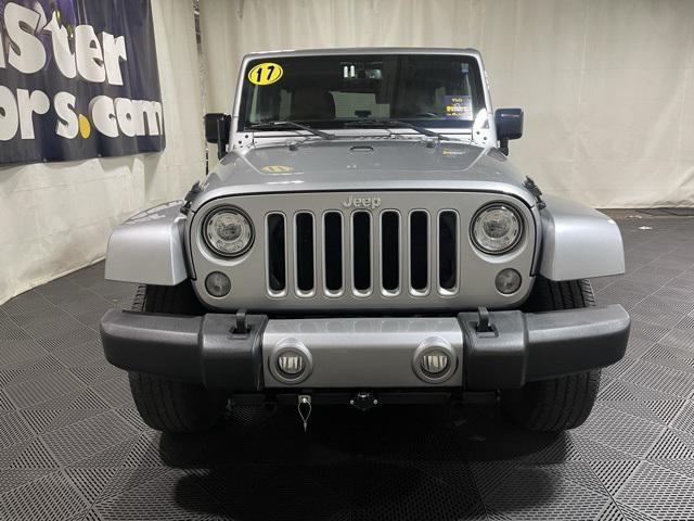 used 2017 Jeep Wrangler Unlimited car, priced at $23,883