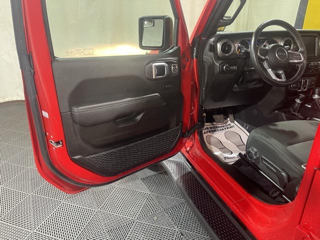 used 2022 Jeep Wrangler Unlimited car, priced at $36,602