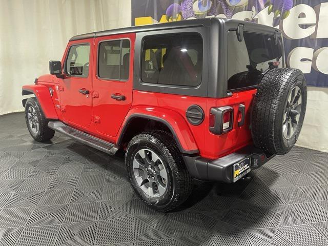 used 2022 Jeep Wrangler Unlimited car, priced at $36,602