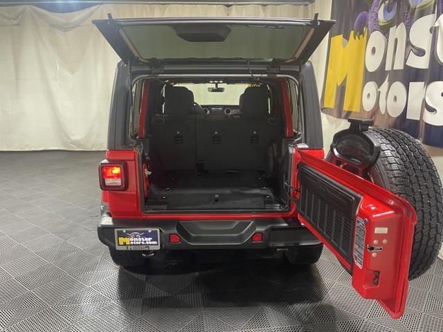 used 2022 Jeep Wrangler Unlimited car, priced at $36,602