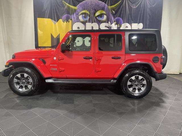 used 2022 Jeep Wrangler Unlimited car, priced at $36,602