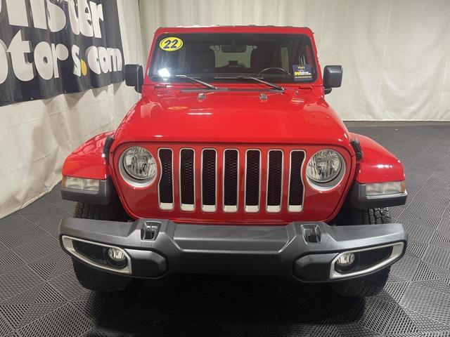 used 2022 Jeep Wrangler Unlimited car, priced at $36,602