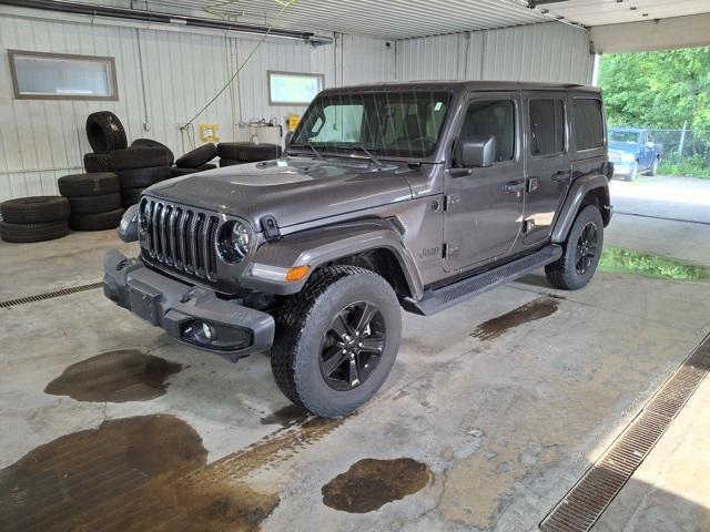 used 2022 Jeep Wrangler Unlimited car, priced at $35,500