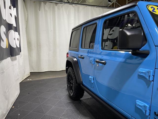 used 2021 Jeep Wrangler car, priced at $32,523