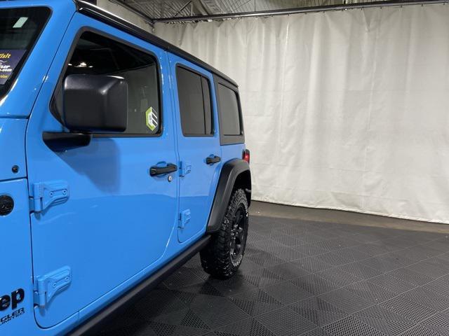 used 2021 Jeep Wrangler car, priced at $32,523