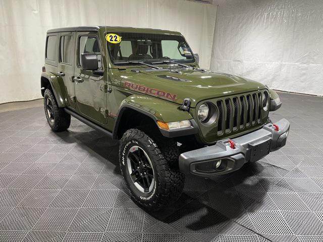 used 2022 Jeep Wrangler Unlimited car, priced at $36,988