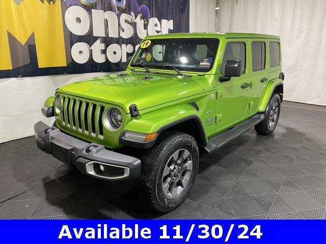 used 2019 Jeep Wrangler Unlimited car, priced at $23,852