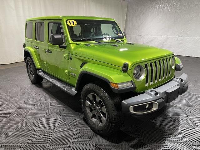 used 2019 Jeep Wrangler Unlimited car, priced at $23,852