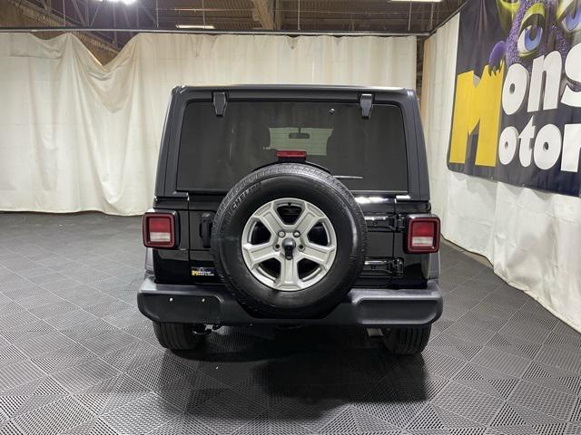 used 2021 Jeep Wrangler Unlimited car, priced at $29,822