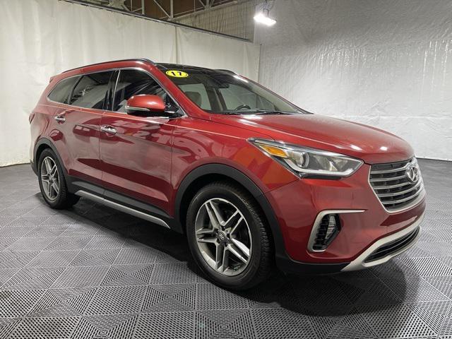 used 2017 Hyundai Santa Fe car, priced at $14,980