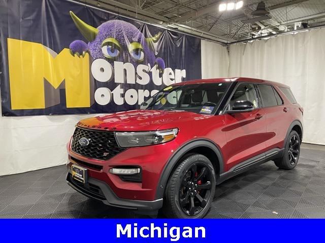 used 2021 Ford Explorer car, priced at $37,659