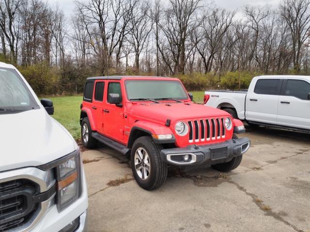 used 2020 Jeep Wrangler Unlimited car, priced at $32,798