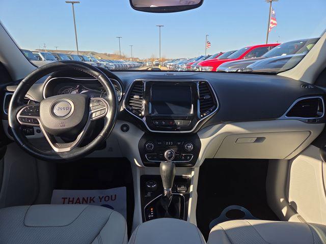 used 2021 Jeep Cherokee car, priced at $21,880