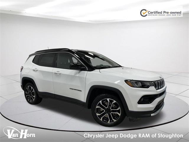 used 2023 Jeep Compass car, priced at $26,984