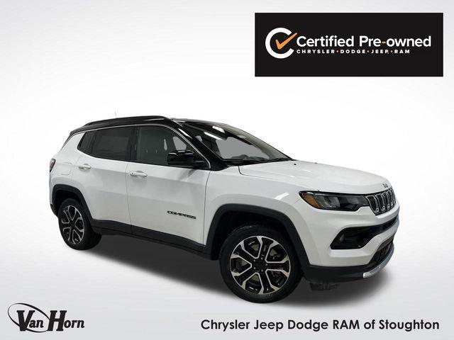 used 2023 Jeep Compass car, priced at $24,996