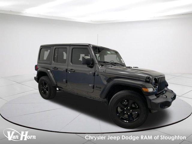 used 2022 Jeep Wrangler Unlimited car, priced at $32,496