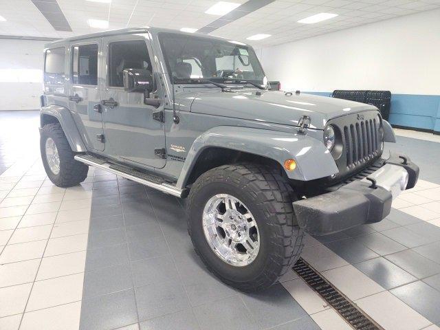 used 2014 Jeep Wrangler Unlimited car, priced at $20,745
