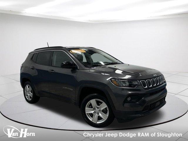 used 2022 Jeep Compass car, priced at $24,472