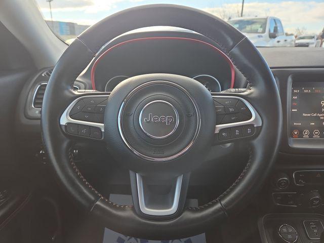 used 2021 Jeep Compass car, priced at $18,000