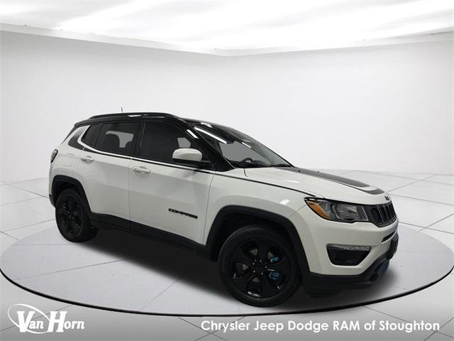 used 2021 Jeep Compass car, priced at $20,720